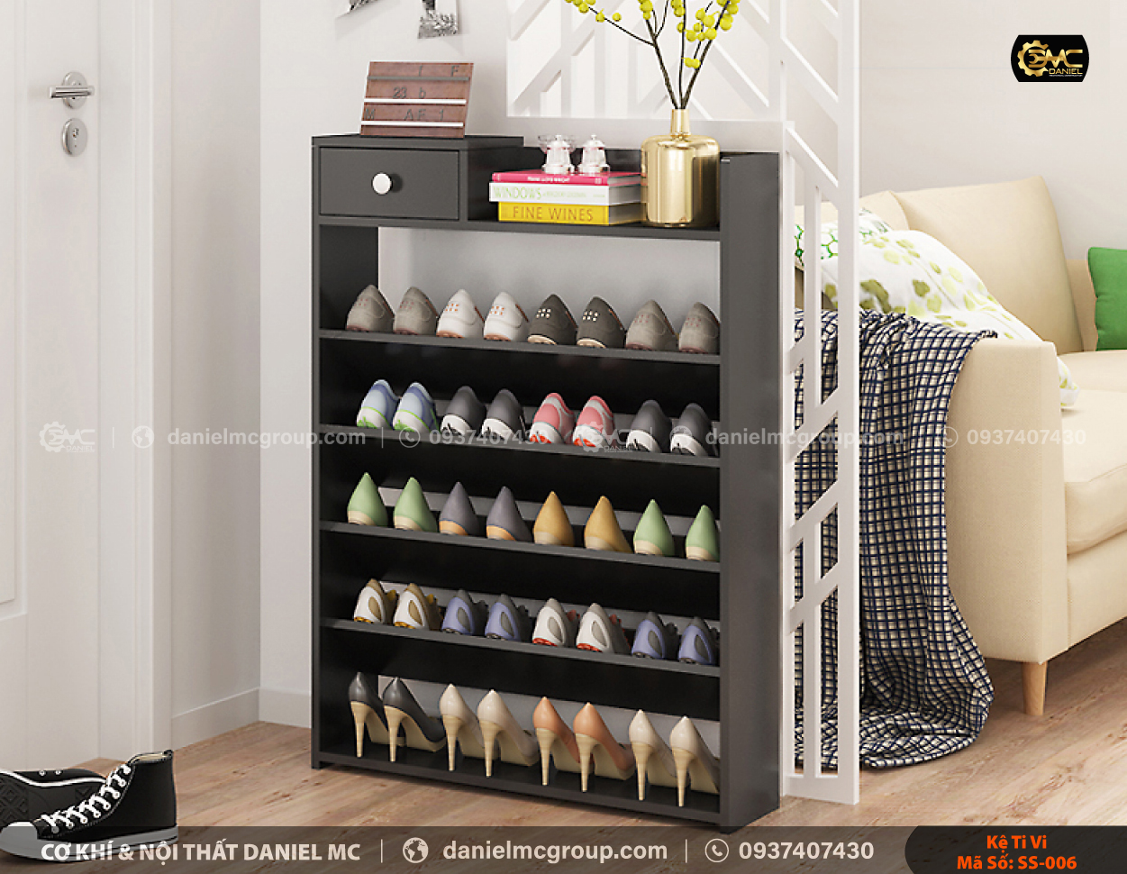 Tủ giày SS-006 Tủ giày SS-006