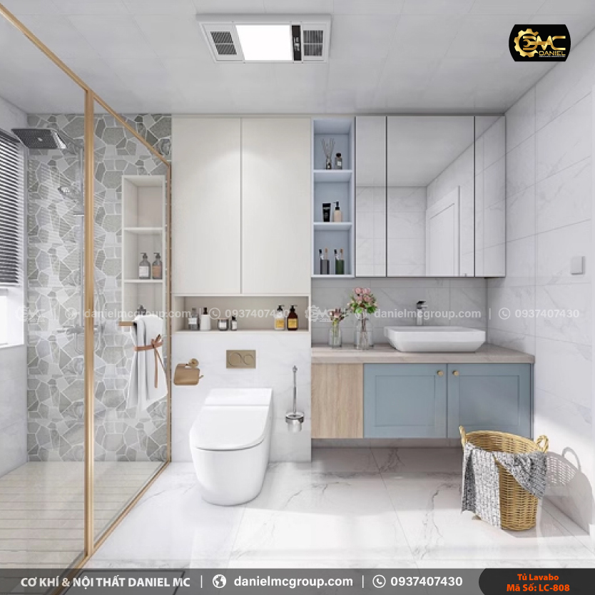 Tủ lavabo LC-808 Tủ lavabo LC-808