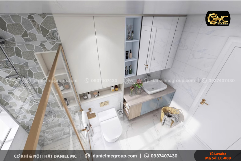 Tủ lavabo LC-808 Tủ lavabo LC-808