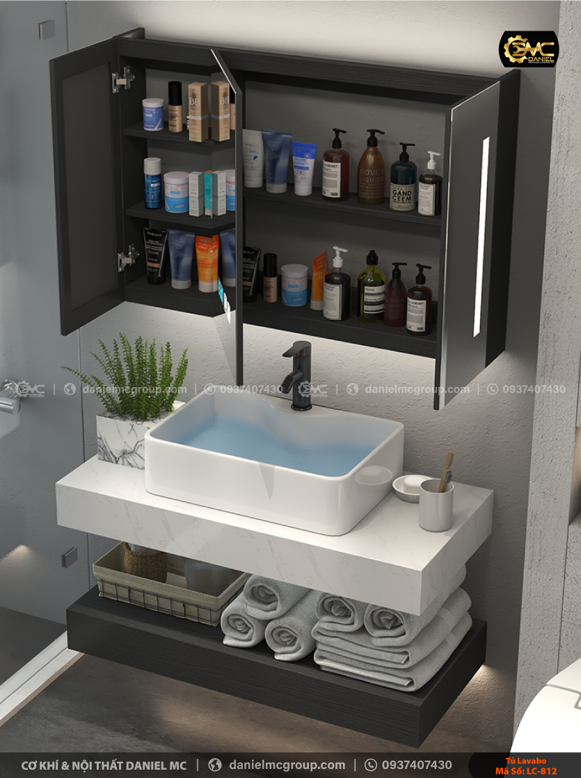 Tủ lavabo LC-812 Tủ lavabo LC-812