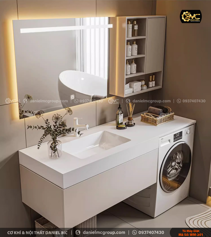 Tủ máy giặt WM-201 Tủ máy giặt WM-201