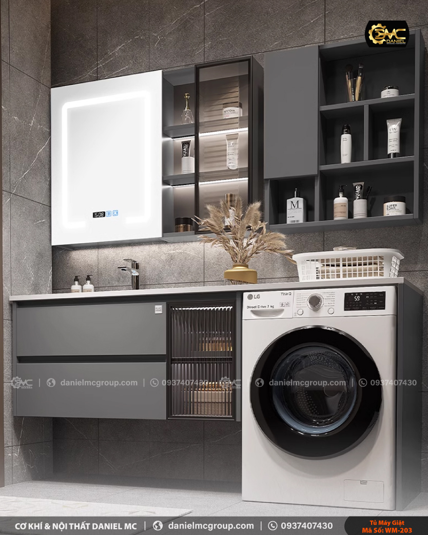 Tủ máy giặt WM-203 Tủ máy giặt WM-203