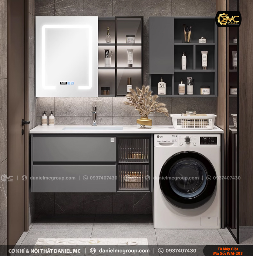 Tủ máy giặt WM-203 Tủ máy giặt WM-203