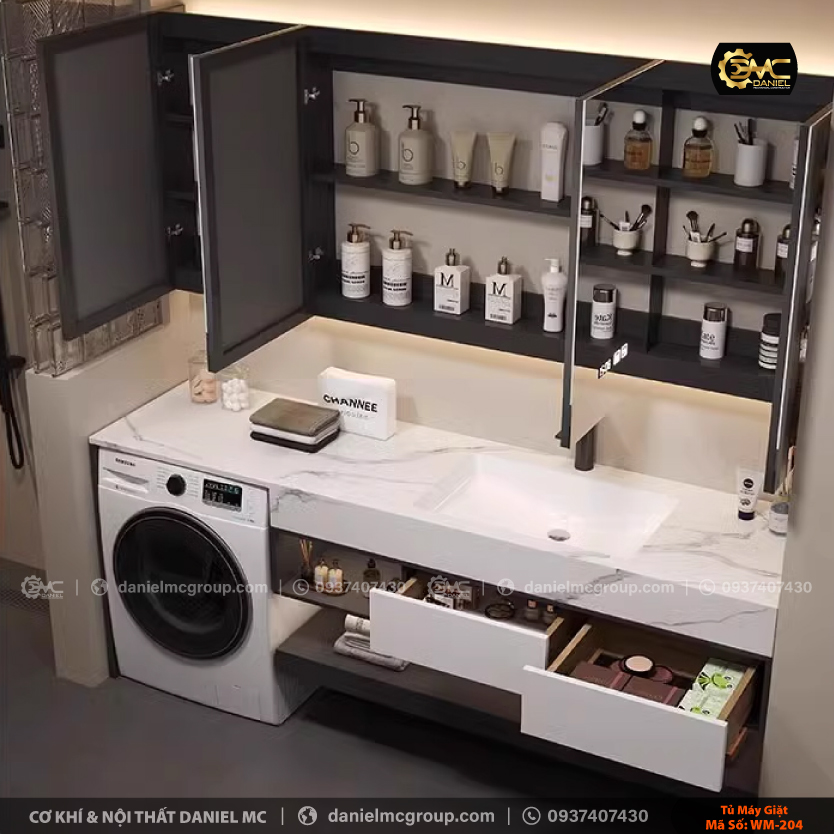 Tủ máy giặt WM-204 Tủ máy giặt WM-204