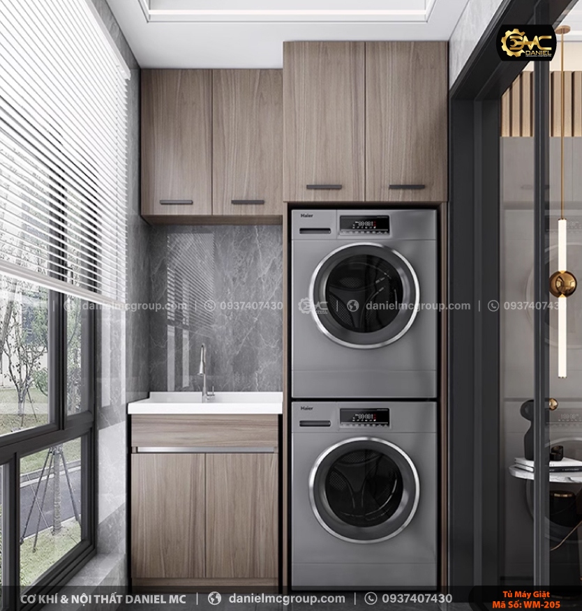 Tủ máy giặt WM-205 Tủ máy giặt WM-205
