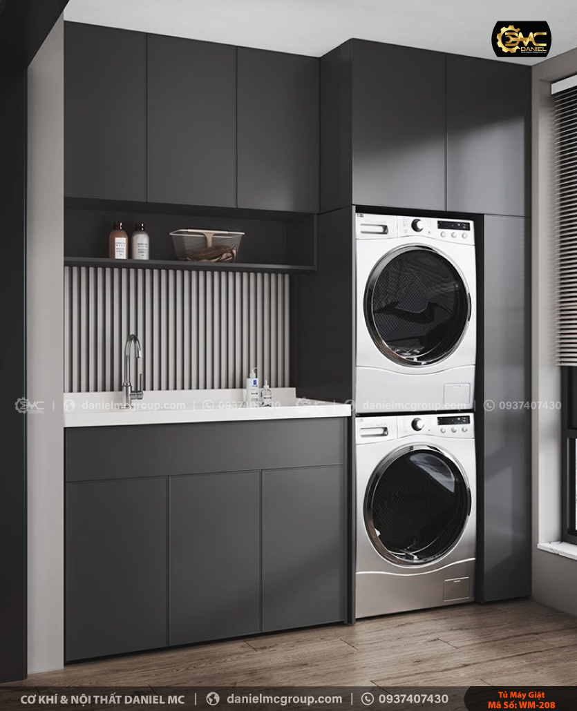 Tủ máy giặt WM-208 Tủ máy giặt WM-208