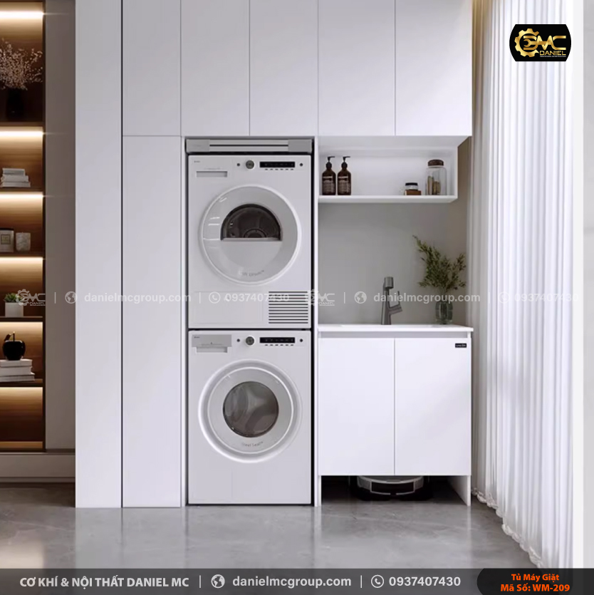 Tủ máy giặt WM-209 Tủ máy giặt WM-209