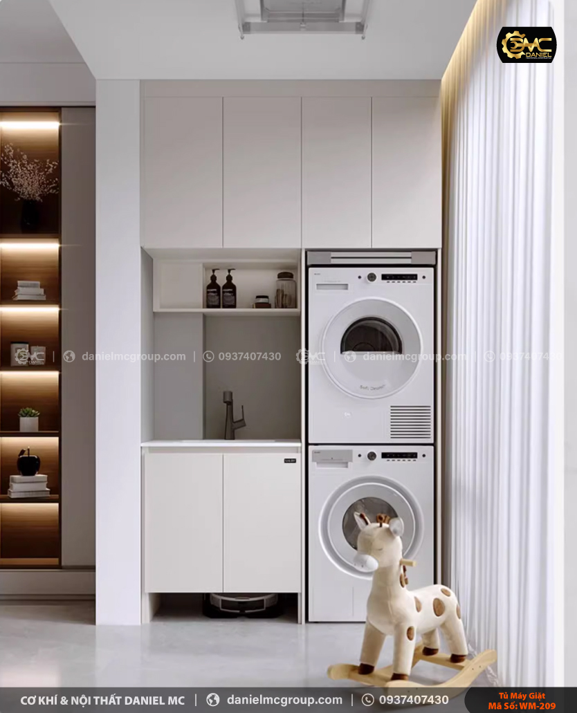 Tủ máy giặt WM-209 Tủ máy giặt WM-209