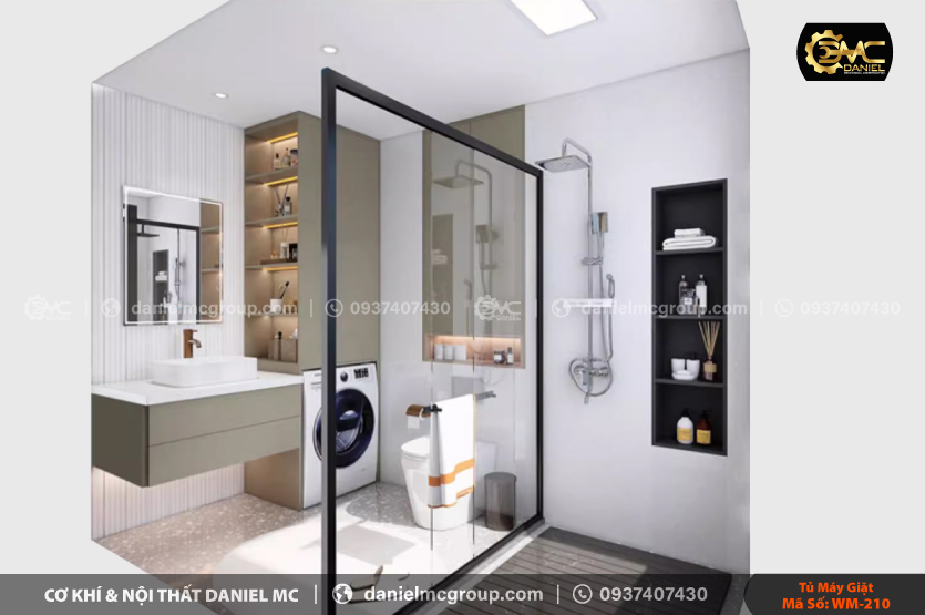 Tủ máy giặt WM-210 Tủ máy giặt WM-210