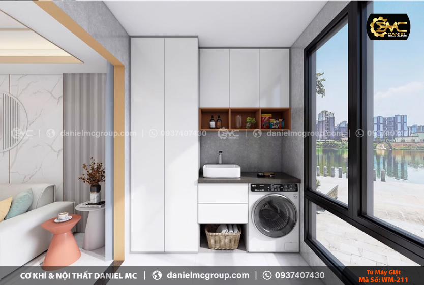 Tủ máy giặt WM-211 Tủ máy giặt WM-211