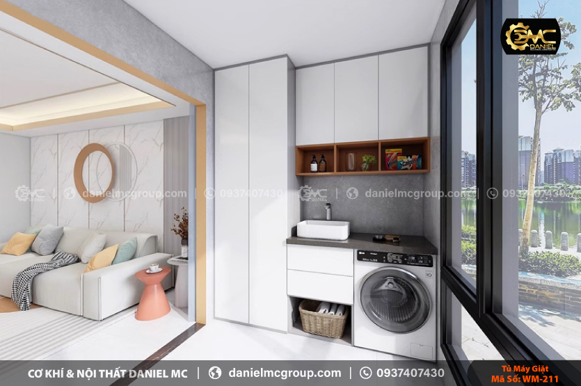 Tủ máy giặt WM-211 Tủ máy giặt WM-211