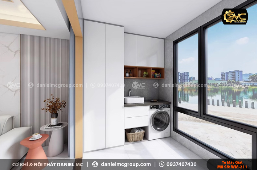 Tủ máy giặt WM-211 Tủ máy giặt WM-211