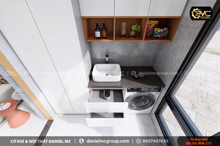 Tủ máy giặt WM-211 Tủ máy giặt WM-211