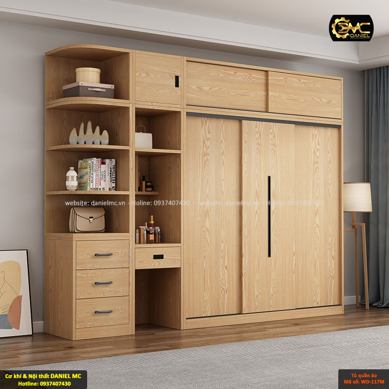 Tủ quần áo WD-117M Tủ quần áo WD-117M
