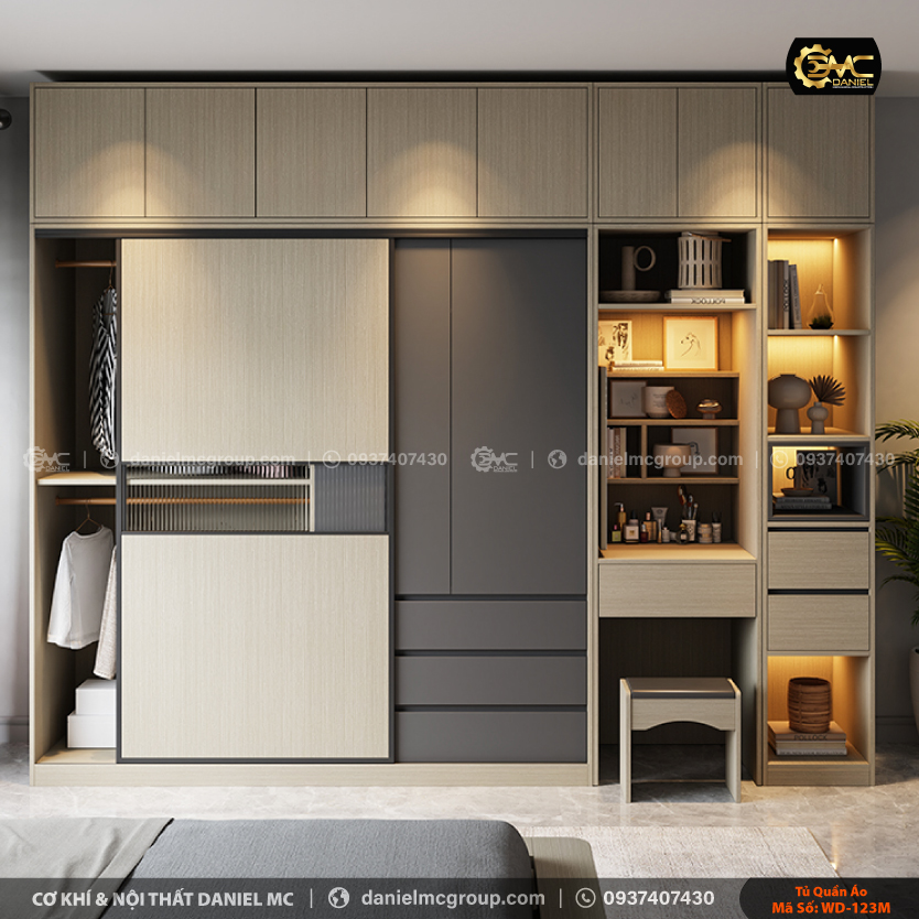 Tủ quần áo WD-123M Tủ quần áo WD-123M