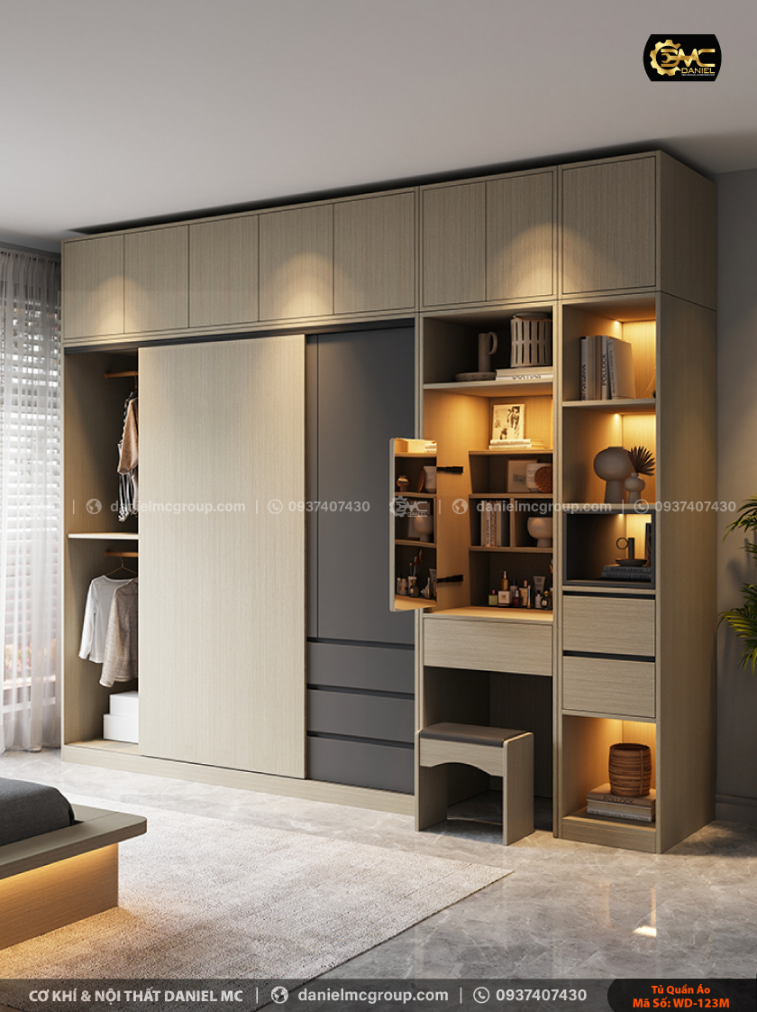 Tủ quần áo WD-123M Tủ quần áo WD-123M