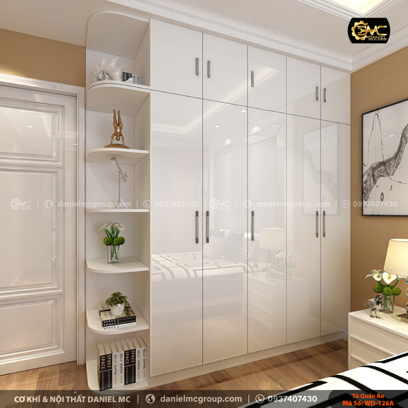 Tủ quần áo Acrylic WD-126A Tủ quần áo Acrylic WD-126A