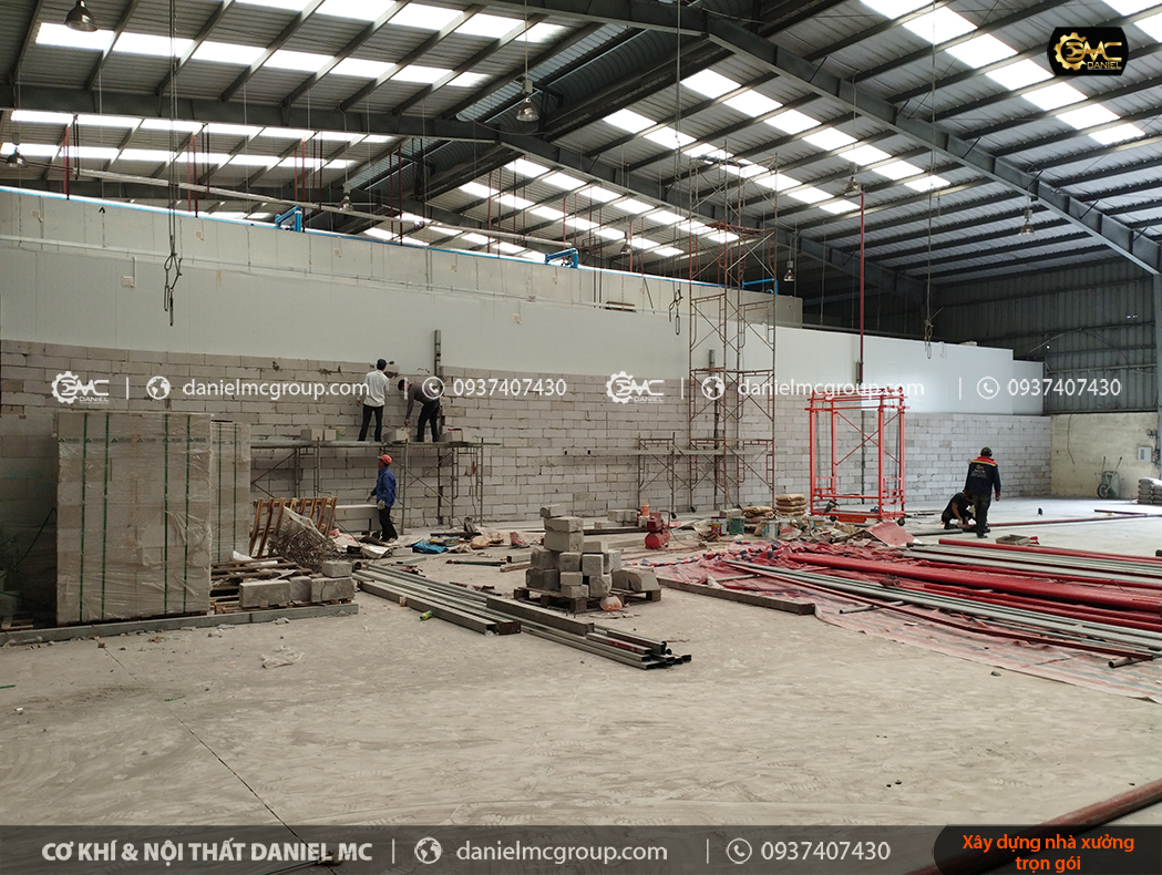 Xây dựng nhà xưởng và thi công trình bê tông nhẹ chống cháy, tường chống cháy theo quy định về PCCC - TP Thủ Đức Xây dựng nhà xưởng và thi công trình bê tông nhẹ chống cháy, tường chống cháy theo quy định về PCCC - TP Thủ Đức