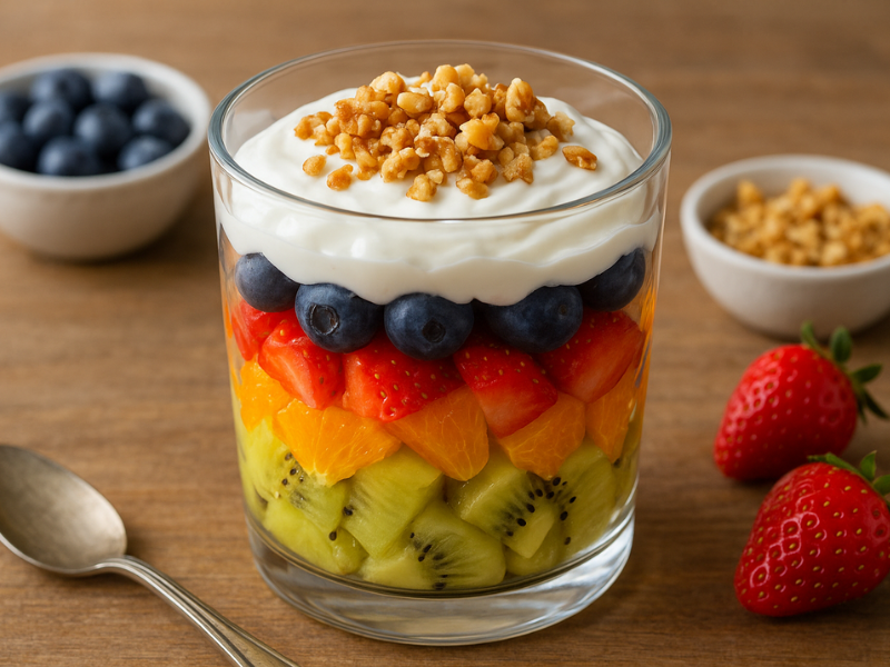 cach-lam-salad-trai-cay-mix-sua-chua-hy-lap