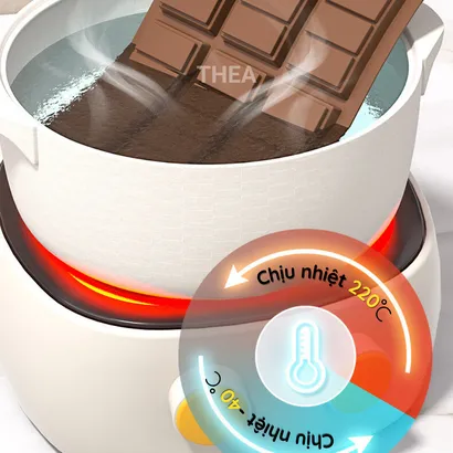 Khuôn làm socola bằng 100% silicone mềm dẻo không mùi an toàn bền bỉ, khuôn làm chocolate, đổ sô cô la - THEA