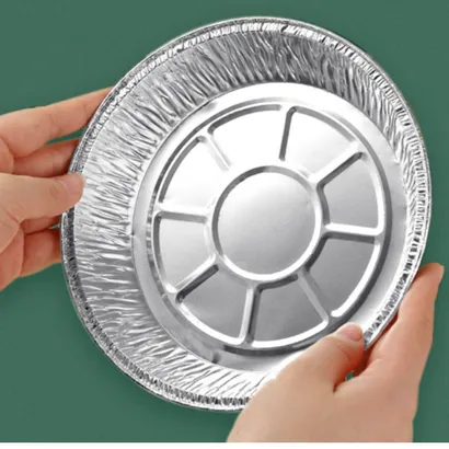 Khay đĩa giấy bạc, giấy nhôm lót nồi chiên không dầu nướng bánh chống dính - THEA KITCHEN