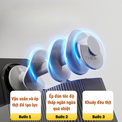Dụng cụ nhồi làm xúc xích, lạp xưởng, máy dồn nhồi xúc xích tại nhà, đồ nhồi làm xúc xích bằng tay - THEA