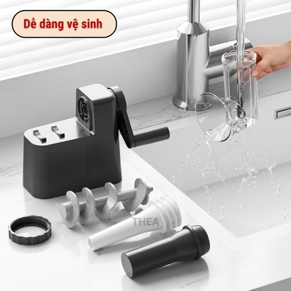 Dụng cụ nhồi làm xúc xích, lạp xưởng, máy dồn nhồi xúc xích tại nhà, đồ nhồi làm xúc xích bằng tay - THEA