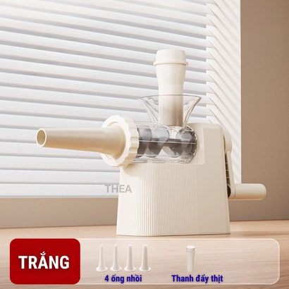 Dụng cụ nhồi làm xúc xích, lạp xưởng, máy dồn nhồi xúc xích tại nhà, đồ nhồi làm xúc xích bằng tay - THEA