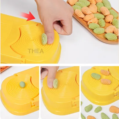 Dụng cụ làm bánh bao, ép bột làm há cảo bánh bao hoành thánh tạo hình vỏ bánh đa năng 3 in 1, khuôn ép vỏ bánh - THEA