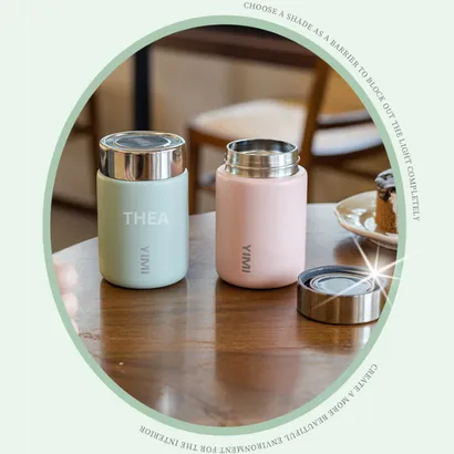 Bình nước giữ nhiệt inox mini cao cấp, cốc giữ nhiệt nóng lạnh coffee inox 316 dung tích 230-450ml đựng đa đồ uống -THEA