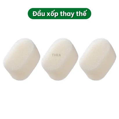 Cọ rửa bình sữa  ly cốc mút xốp đa năng, dụng cụ cọ rửa ống hút, khe rãnh nắp bình nước đa năng 5 in 1 - THEA