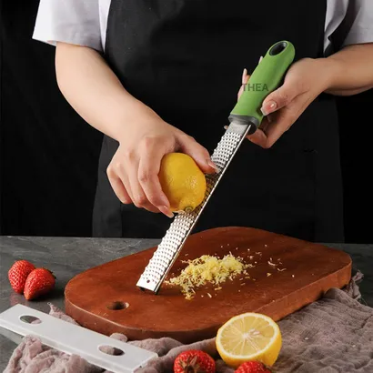 Dụng cụ bào sợi phô mai, dao bào sợi đa năng thép không gỉ, đồ bào sợi bào phô mai, vỏ chanh bằng inox - THEA