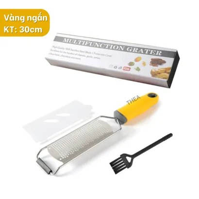 Dụng cụ bào sợi phô mai, dao bào sợi đa năng thép không gỉ, đồ bào sợi bào phô mai, vỏ chanh bằng inox - THEA