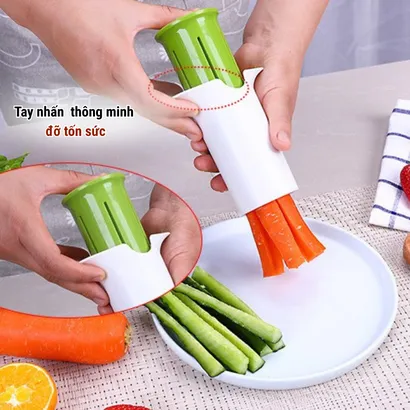 Dụng cụ cắt trái cây, dụng cụ cắt rau củ, dưa chuột, cà rốt, chia đều nhanh chóng, tiện lợi, đẹp mắt - THEA