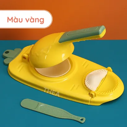 Dụng cụ làm bánh bao, dụng cụ ép bột làm há cảo hoành thánh đa năng 2 in 1 - THEA Kitchen