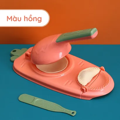 Dụng cụ làm bánh bao, dụng cụ ép bột làm há cảo hoành thánh đa năng 2 in 1 - THEA Kitchen