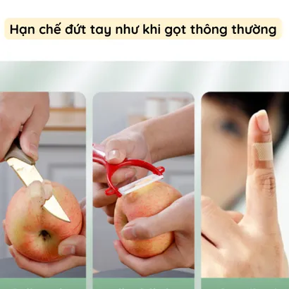Dụng cụ gọt vỏ trái cây đa năng nhỏ gọn - THEA KITCHEN