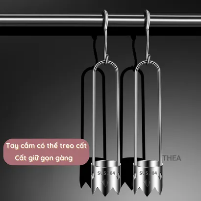 Dụng cụ lấy hạt táo, hột lê, lấy lõi ruột trái cây, củ quả inox 304 cao cấp  - THEA