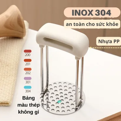 Dụng cụ nghiền ép khoai tây, thức ăn, đồ ăn dặm cho bé, nhiền rau củ  - THEA KITCHEN