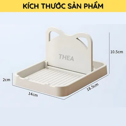 Giá đỡ nắp vung xoong nồi muỗng đũa nấu ăn, kệ gác đũa, muỗng nắp nồi tiện lợi - THEA