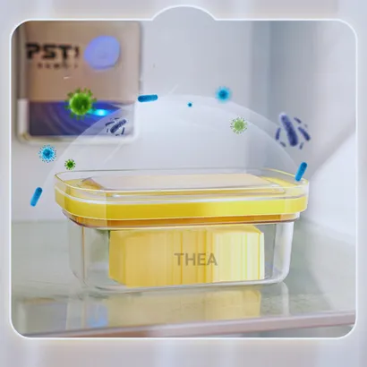 Hộp cắt đựng bơ, phô mai tủ lạnh với lưỡi cắt inox 304 tiện dụng, an toàn, sạch sẽ, dễ vệ sinh - THEA