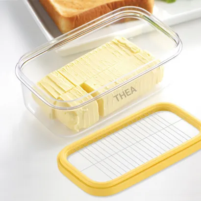 Hộp cắt đựng bơ, phô mai tủ lạnh với lưỡi cắt inox 304 tiện dụng, an toàn, sạch sẽ, dễ vệ sinh - THEA