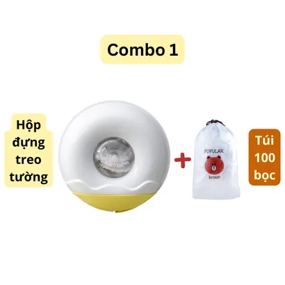 Hộp đựng màng bọc thực phẩm dán tường độc đáo 3 màu lựa chọn - THEA KITCHEN