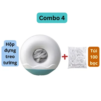 Hộp đựng màng bọc thực phẩm dán tường độc đáo 3 màu lựa chọn - THEA KITCHEN