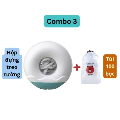 Hộp đựng màng bọc thực phẩm dán tường độc đáo 3 màu lựa chọn - THEA KITCHEN