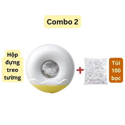 Hộp đựng màng bọc thực phẩm dán tường độc đáo 3 màu lựa chọn - THEA KITCHEN