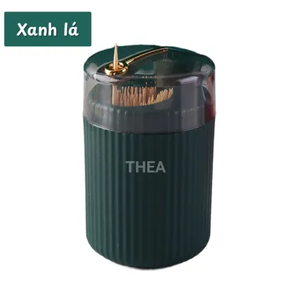 Hộp đựng tăm xỉa răng thông minh tự động bật tăm lên, lọ đựng tăm đẹp mini nhỏ gọn, tinh tế phong cách Bắc Âu