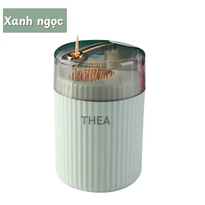 Hộp đựng tăm xỉa răng thông minh tự động bật tăm lên, lọ đựng tăm đẹp mini nhỏ gọn, tinh tế phong cách Bắc Âu