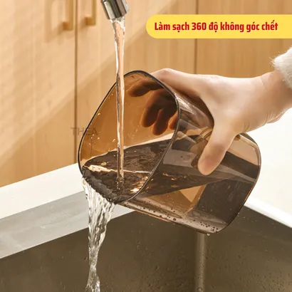 Hộp nhựa đựng sữa bột cho bé, đựng thực phẩm, đồ ăn, hộp trữ sữa, đồ khô, đựng hạt ngũ cốc, yến mạch kèm muỗng - THEA