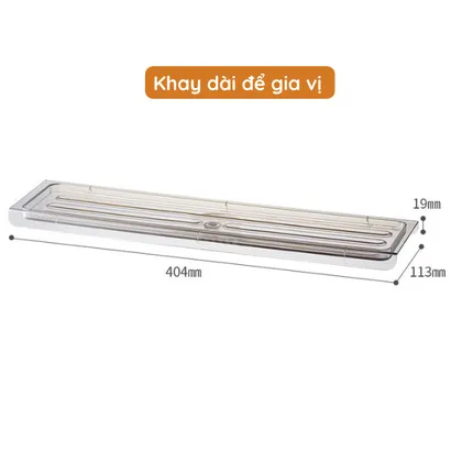 Hũ đựng gia vị, bộ lọ đựng gia vị thủy tinh có kèm thìa muỗng đo lường cao cấp - THEA KITCHEN